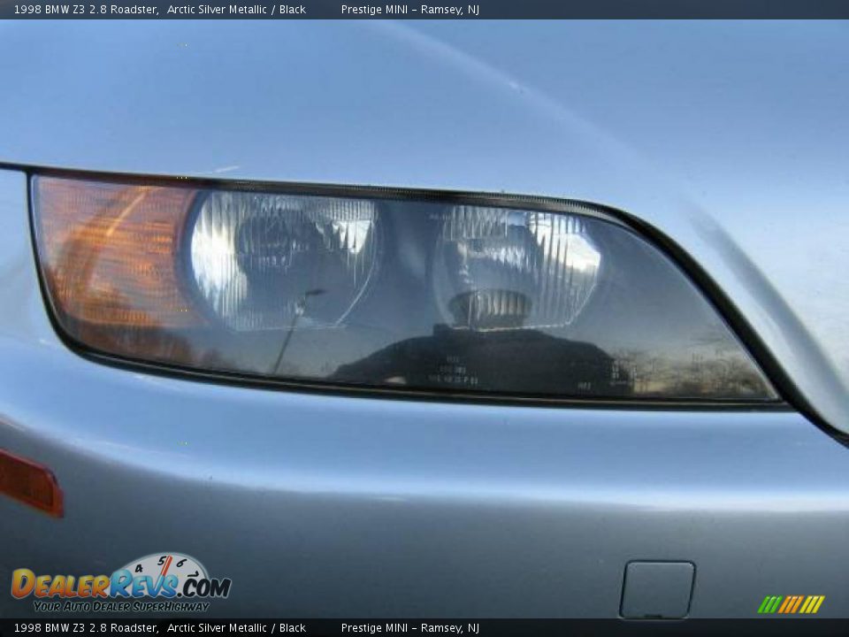 1998 BMW Z3 2.8 Roadster Arctic Silver Metallic / Black Photo #36