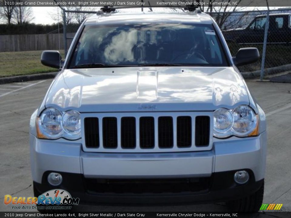 2010 Jeep Grand Cherokee Laredo 4x4 Bright Silver Metallic / Dark Slate Gray Photo #7
