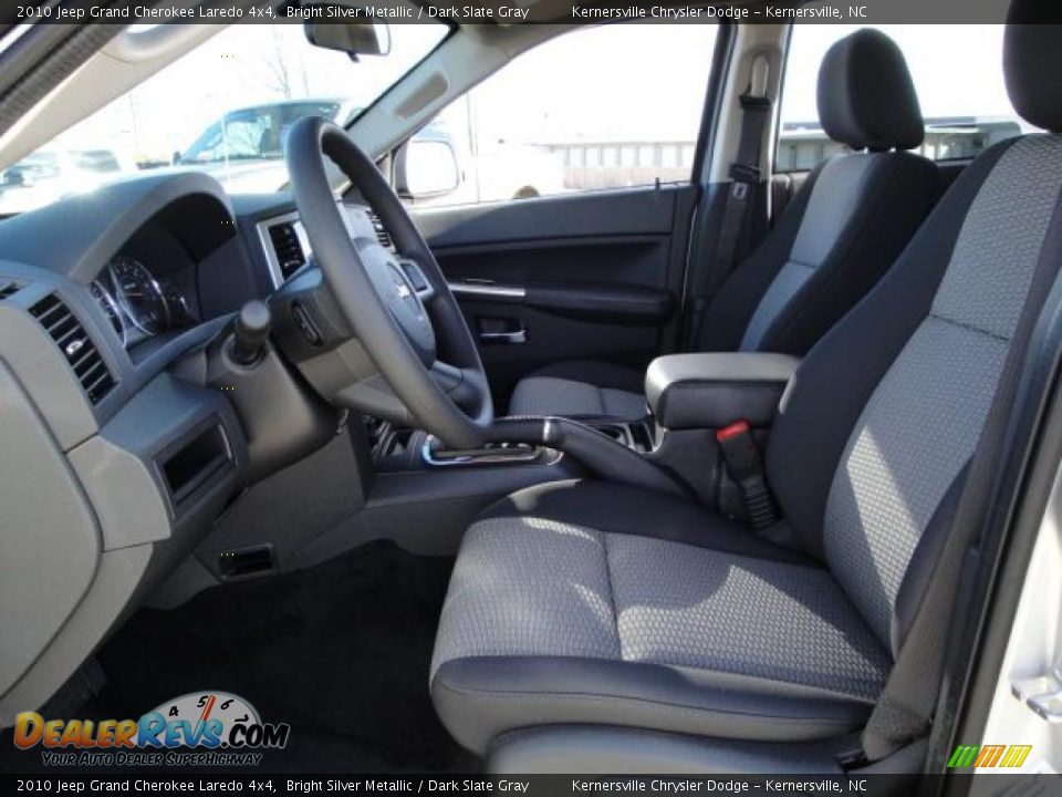2010 Jeep Grand Cherokee Laredo 4x4 Bright Silver Metallic / Dark Slate Gray Photo #9