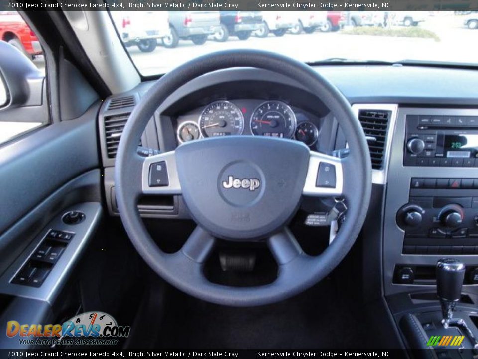 2010 Jeep Grand Cherokee Laredo 4x4 Bright Silver Metallic / Dark Slate Gray Photo #15