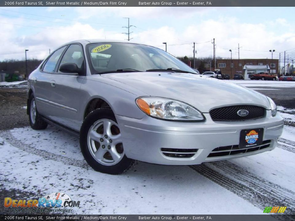 2006 Ford Taurus SE Silver Frost Metallic / Medium/Dark Flint Grey Photo #3