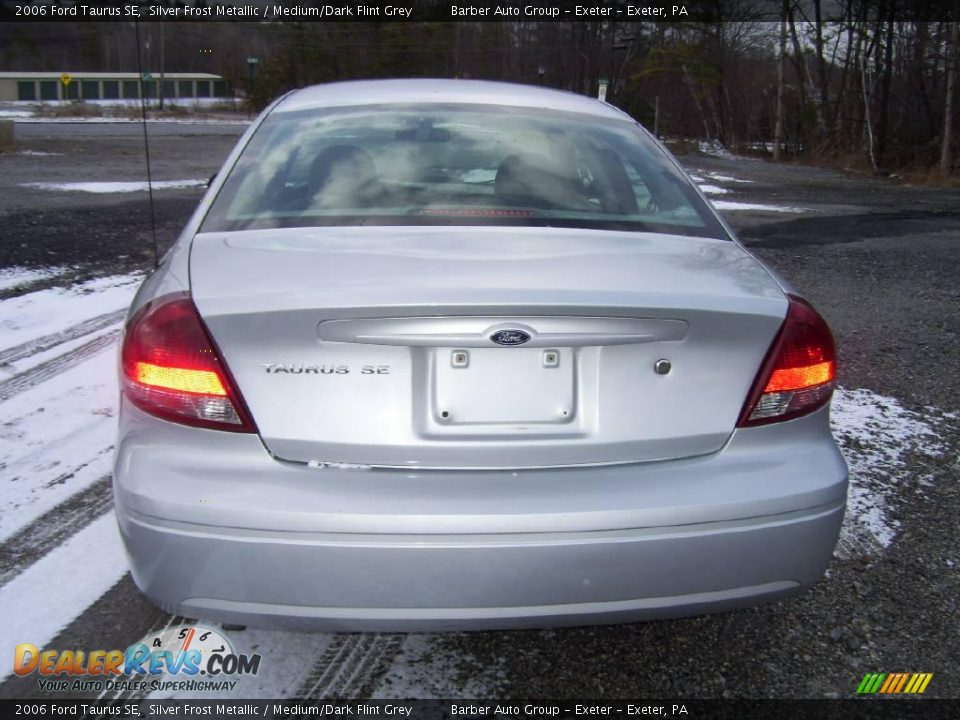 2006 Ford Taurus SE Silver Frost Metallic / Medium/Dark Flint Grey Photo #6