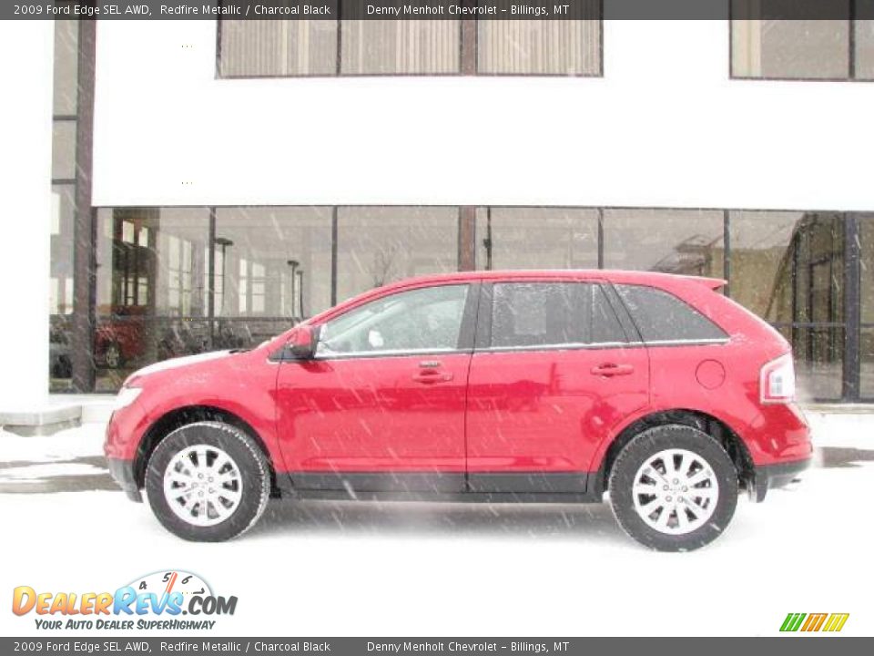 2009 Ford Edge SEL AWD Redfire Metallic / Charcoal Black Photo #1