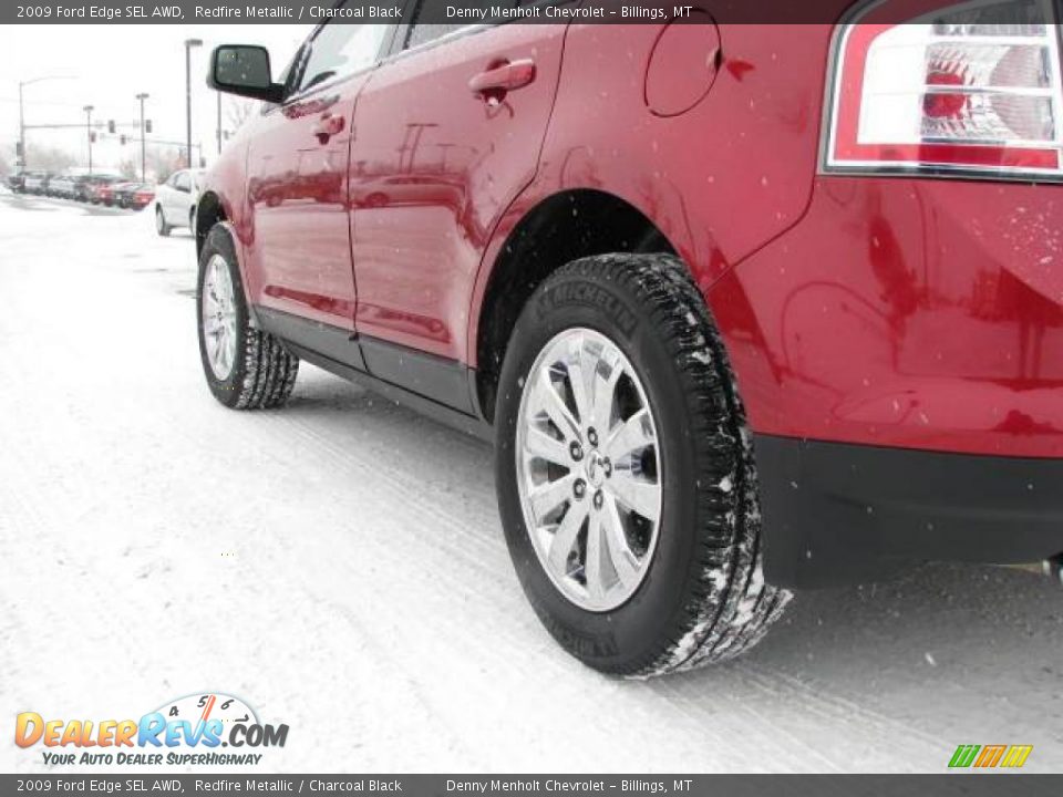 2009 Ford Edge SEL AWD Redfire Metallic / Charcoal Black Photo #8