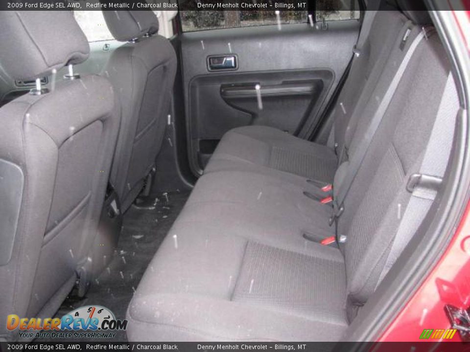 2009 Ford Edge SEL AWD Redfire Metallic / Charcoal Black Photo #9