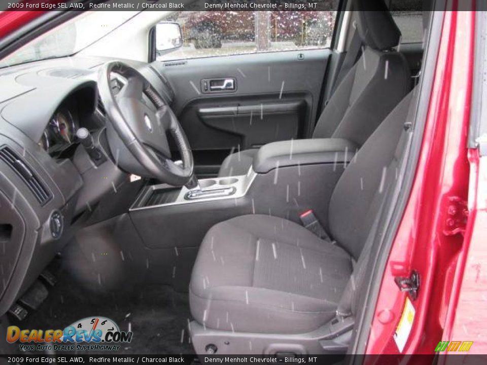 2009 Ford Edge SEL AWD Redfire Metallic / Charcoal Black Photo #10