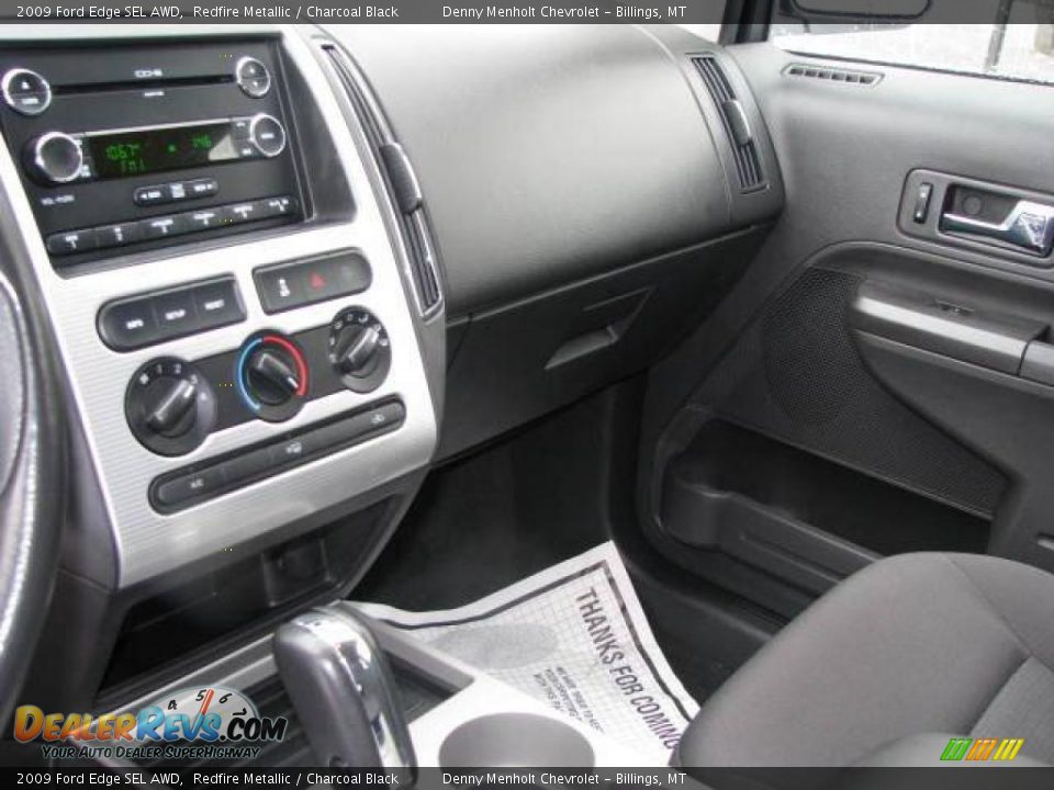 2009 Ford Edge SEL AWD Redfire Metallic / Charcoal Black Photo #12