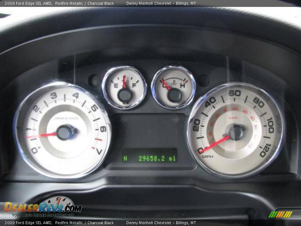 2009 Ford Edge SEL AWD Redfire Metallic / Charcoal Black Photo #13