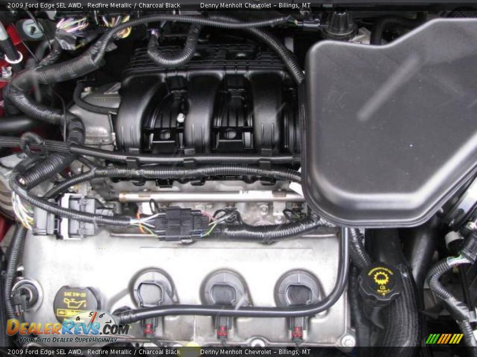 2009 Ford Edge SEL AWD Redfire Metallic / Charcoal Black Photo #15