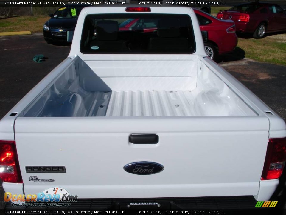 2010 Ford Ranger XL Regular Cab Oxford White / Medium Dark Flint Photo #7