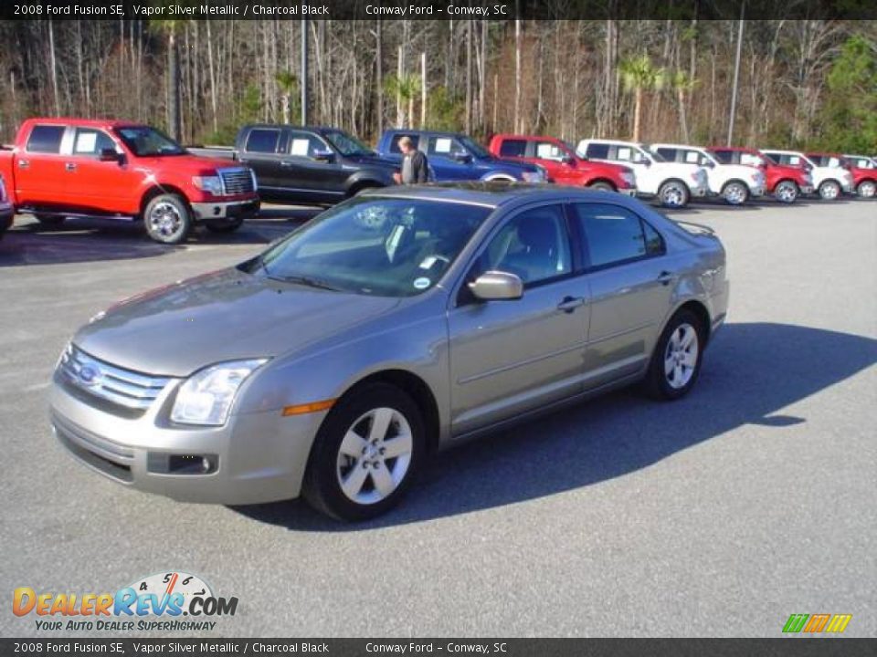 2008 Ford Fusion SE Vapor Silver Metallic / Charcoal Black Photo #1