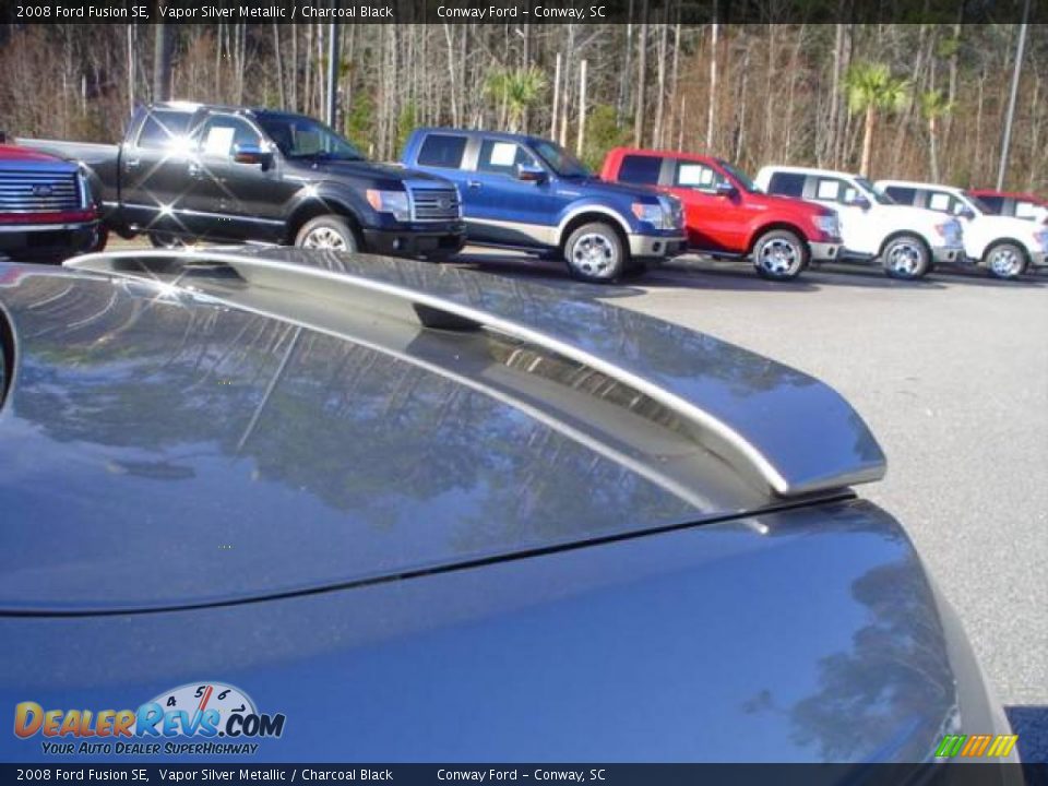 2008 Ford Fusion SE Vapor Silver Metallic / Charcoal Black Photo #10