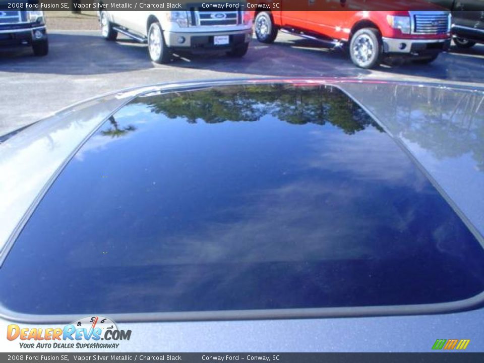 2008 Ford Fusion SE Vapor Silver Metallic / Charcoal Black Photo #11