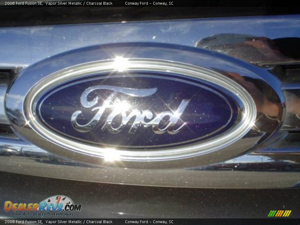 2008 Ford Fusion SE Vapor Silver Metallic / Charcoal Black Photo #14