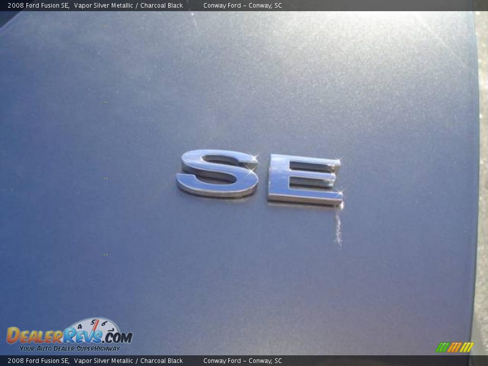 2008 Ford Fusion SE Vapor Silver Metallic / Charcoal Black Photo #16