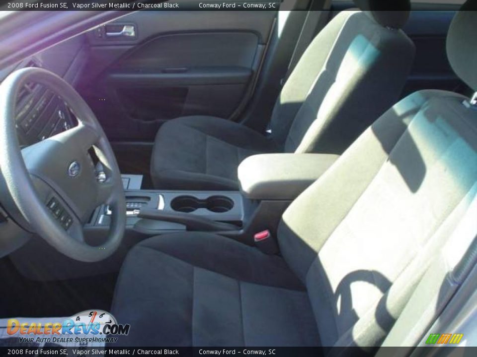 2008 Ford Fusion SE Vapor Silver Metallic / Charcoal Black Photo #22