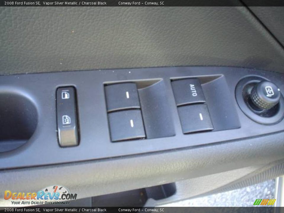 2008 Ford Fusion SE Vapor Silver Metallic / Charcoal Black Photo #24