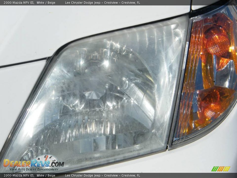 2000 Mazda MPV ES White / Beige Photo #9