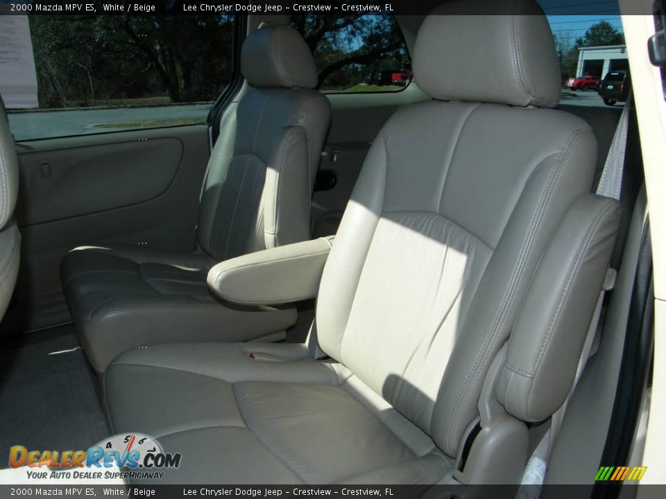 2000 Mazda MPV ES White / Beige Photo #22