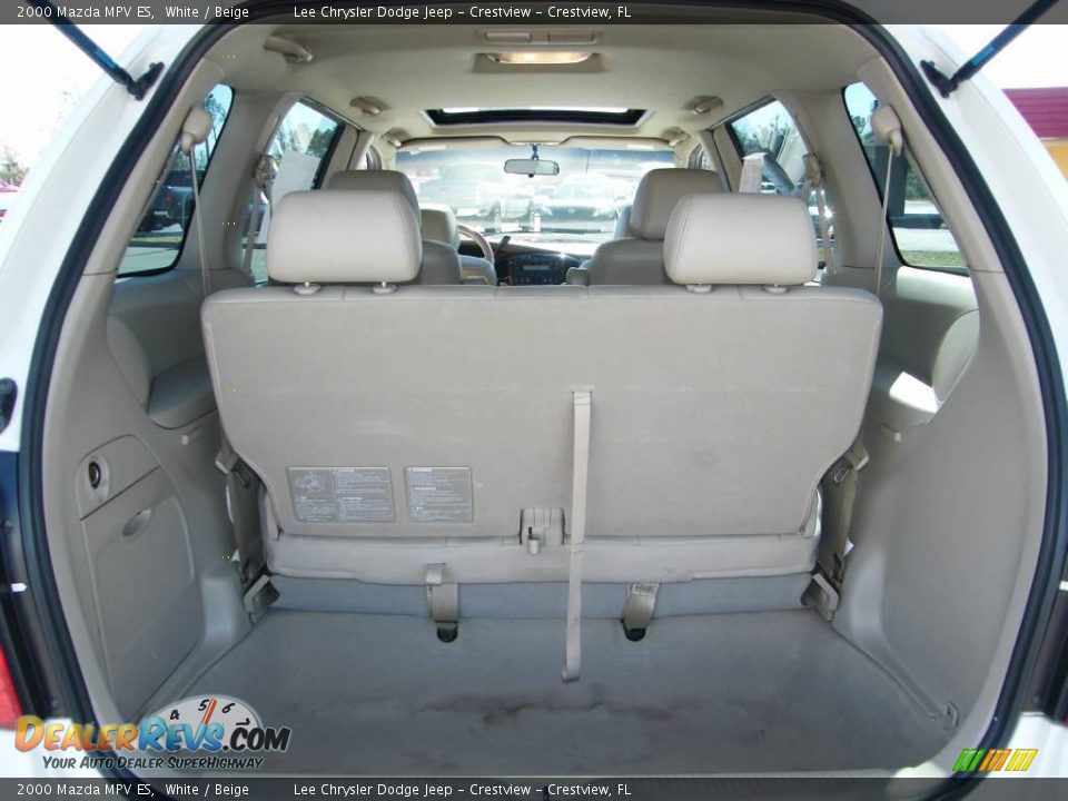 2000 Mazda MPV ES White / Beige Photo #25