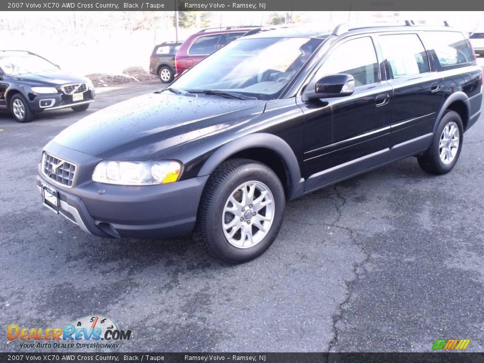 2007 Volvo XC70 AWD Cross Country Black / Taupe Photo #1