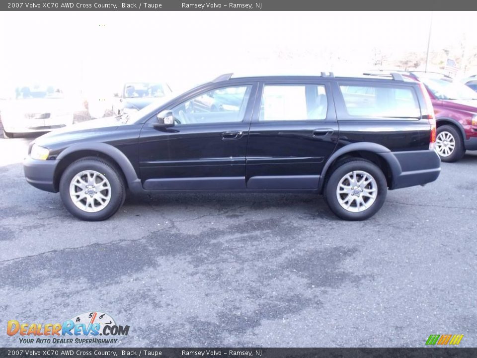 2007 Volvo XC70 AWD Cross Country Black / Taupe Photo #2