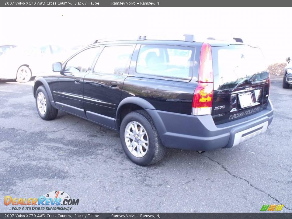 2007 Volvo XC70 AWD Cross Country Black / Taupe Photo #3