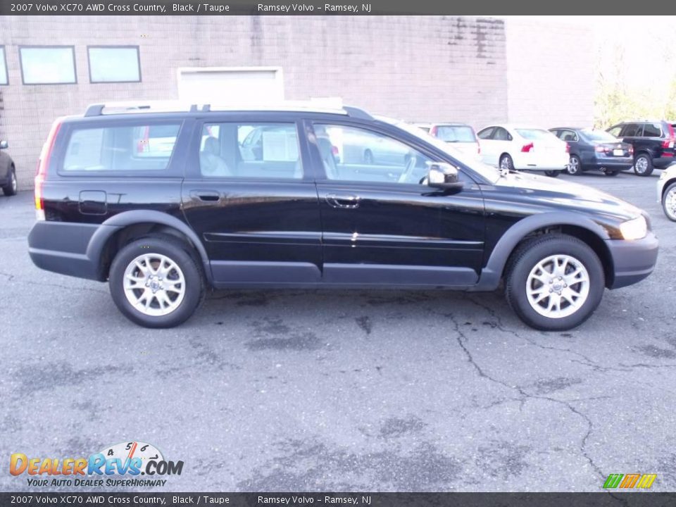 2007 Volvo XC70 AWD Cross Country Black / Taupe Photo #6