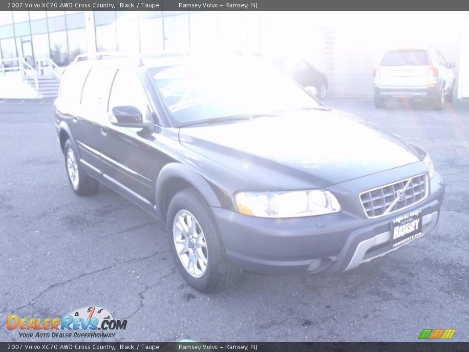 2007 Volvo XC70 AWD Cross Country Black / Taupe Photo #7