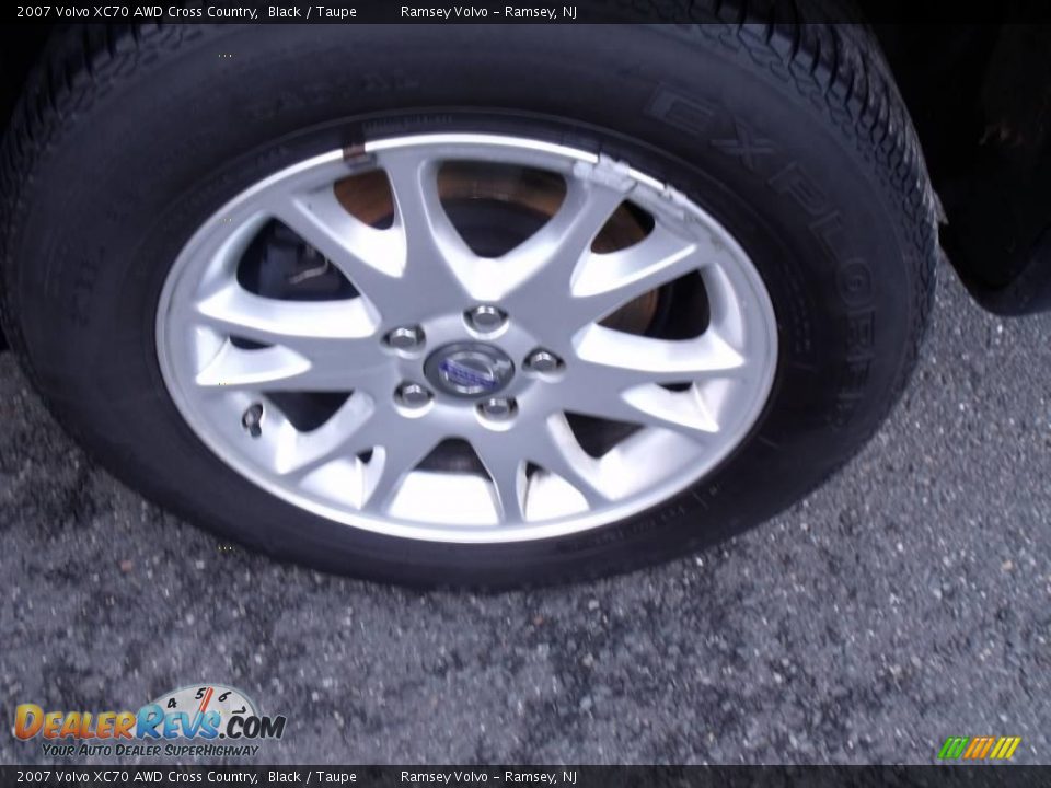 2007 Volvo XC70 AWD Cross Country Black / Taupe Photo #16