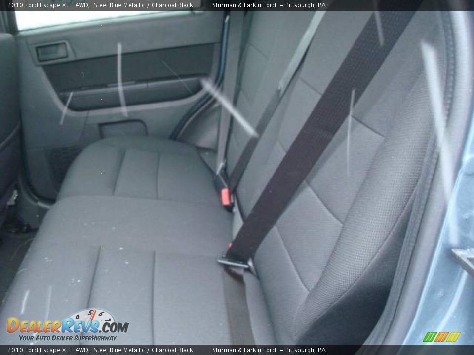 2010 Ford Escape XLT 4WD Steel Blue Metallic / Charcoal Black Photo #11