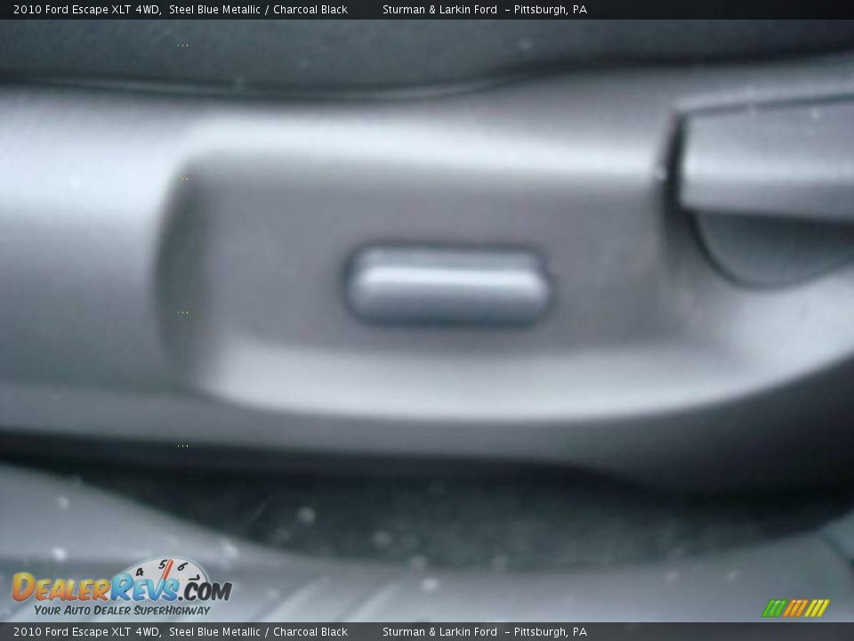 2010 Ford Escape XLT 4WD Steel Blue Metallic / Charcoal Black Photo #15