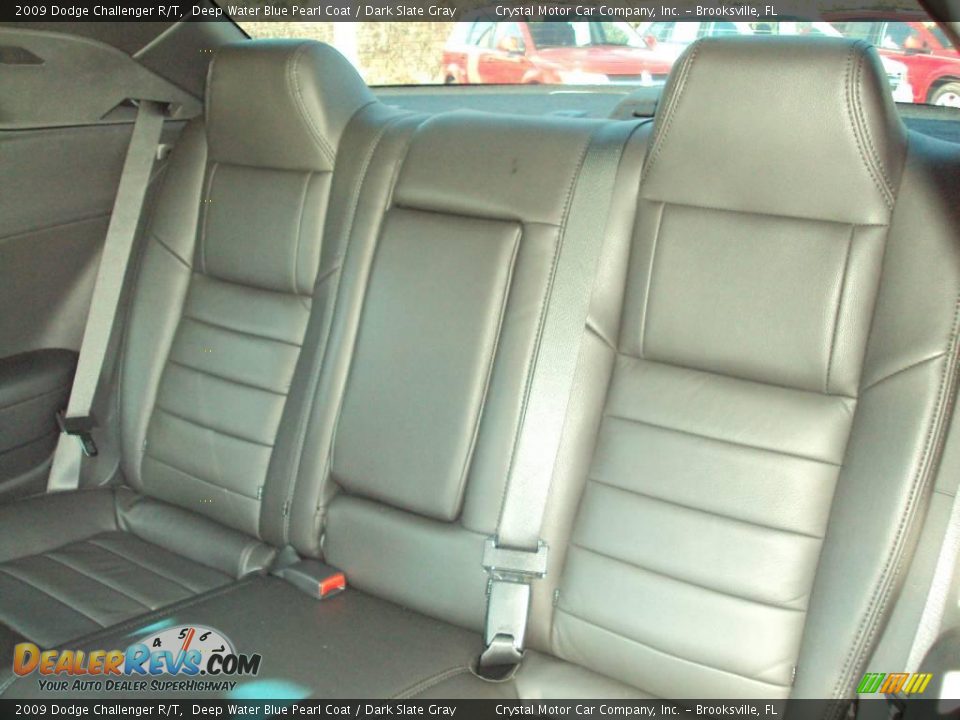 2009 Dodge Challenger R/T Deep Water Blue Pearl Coat / Dark Slate Gray Photo #5