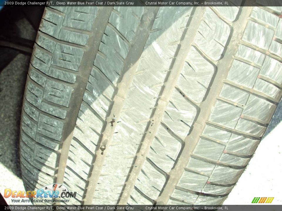 2009 Dodge Challenger R/T Deep Water Blue Pearl Coat / Dark Slate Gray Photo #13