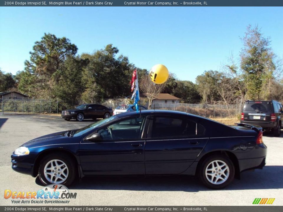 2004 Dodge Intrepid SE Midnight Blue Pearl / Dark Slate Gray Photo #2