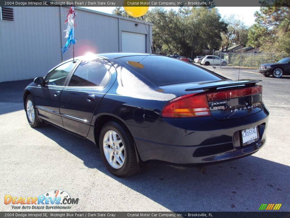 2004 Dodge Intrepid SE Midnight Blue Pearl / Dark Slate Gray Photo #3