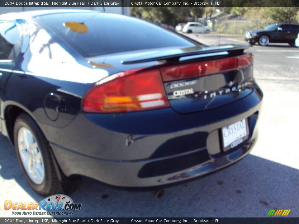 2004 Dodge Intrepid SE Midnight Blue Pearl / Dark Slate Gray Photo #7