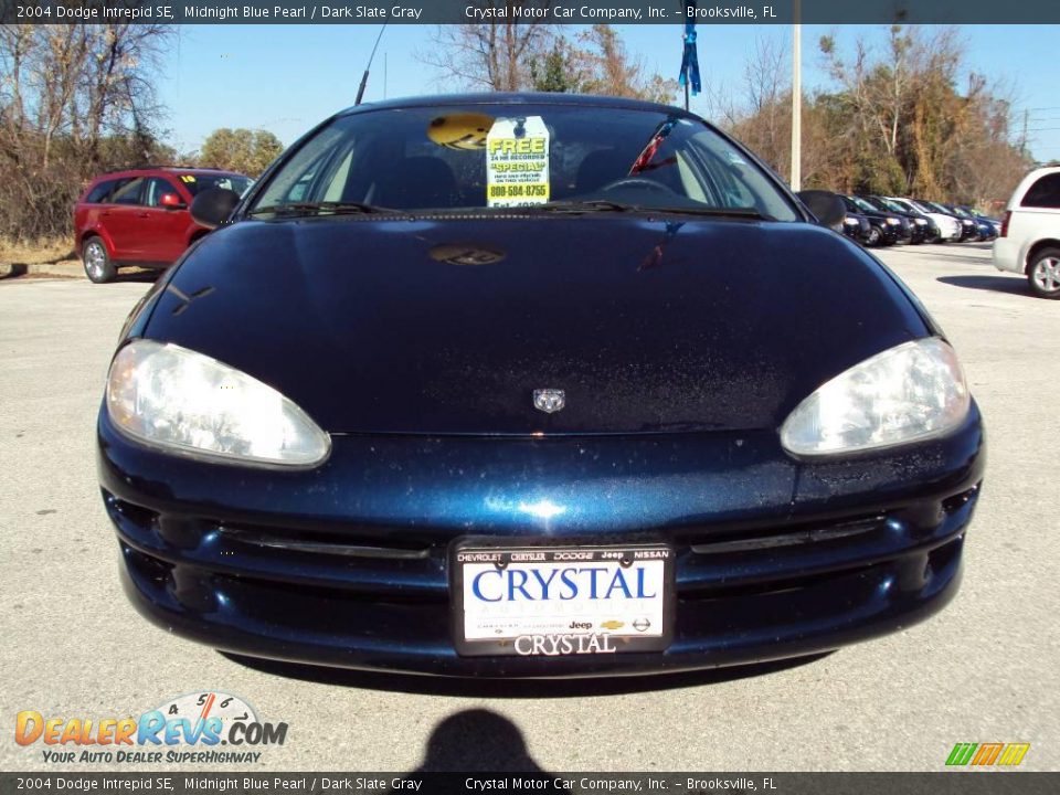 2004 Dodge Intrepid SE Midnight Blue Pearl / Dark Slate Gray Photo #13