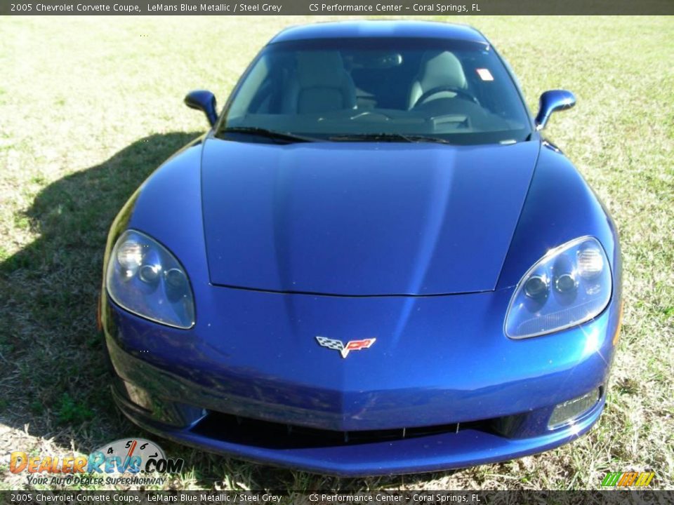 2005 Chevrolet Corvette Coupe LeMans Blue Metallic / Steel Grey Photo #5