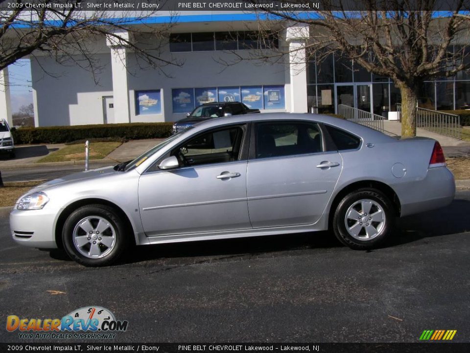 2009 Chevrolet Impala LT Silver Ice Metallic / Ebony Photo #3