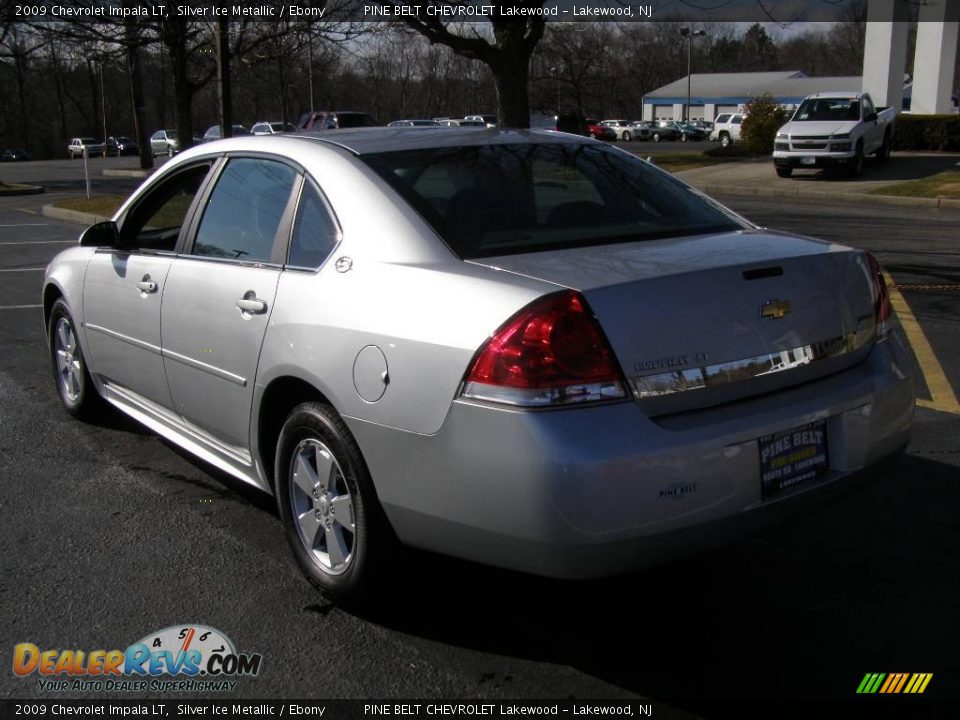 2009 Chevrolet Impala LT Silver Ice Metallic / Ebony Photo #4