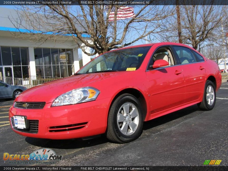 2009 Chevrolet Impala LT Victory Red / Neutral Photo #1