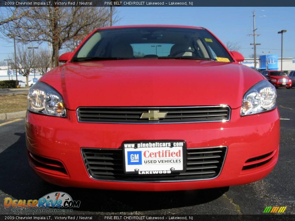 2009 Chevrolet Impala LT Victory Red / Neutral Photo #2