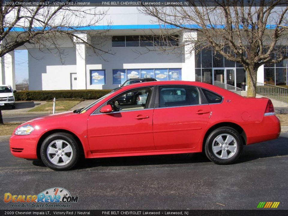 2009 Chevrolet Impala LT Victory Red / Neutral Photo #3