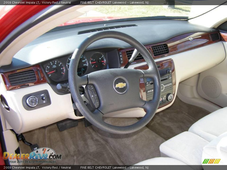 2009 Chevrolet Impala LT Victory Red / Neutral Photo #7