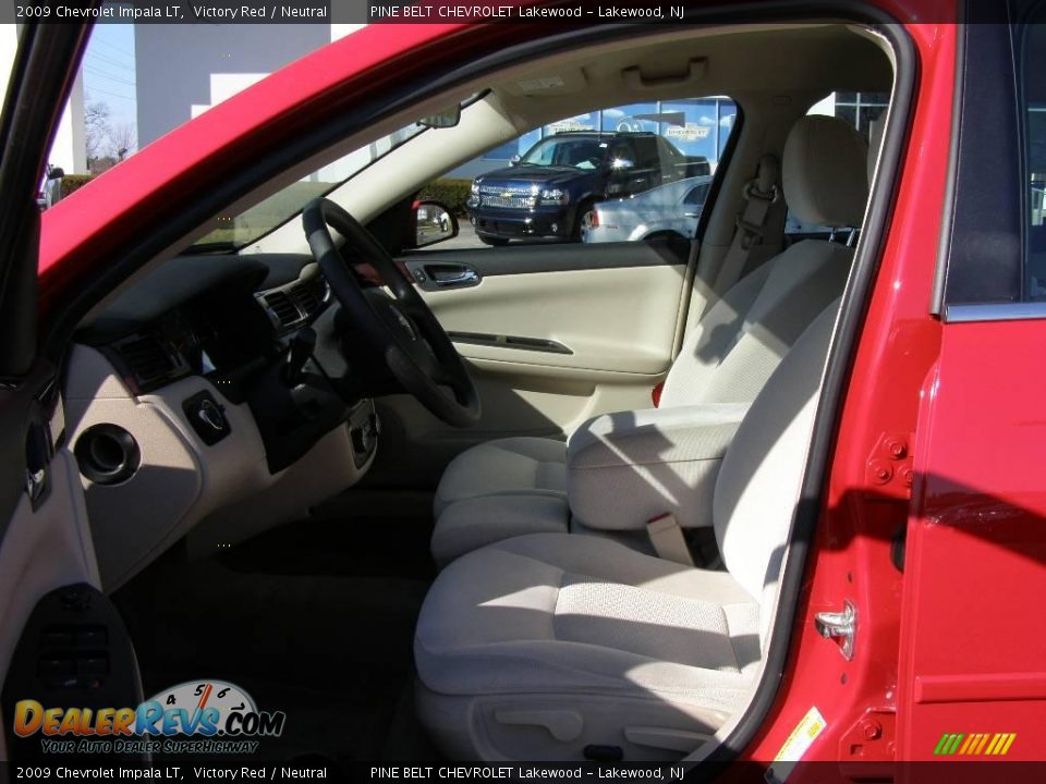 2009 Chevrolet Impala LT Victory Red / Neutral Photo #9