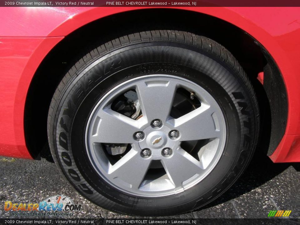 2009 Chevrolet Impala LT Victory Red / Neutral Photo #13