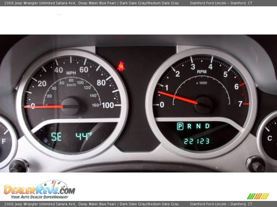 2009 Jeep Wrangler Unlimited Sahara 4x4 Deep Water Blue Pearl / Dark Slate Gray/Medium Slate Gray Photo #17