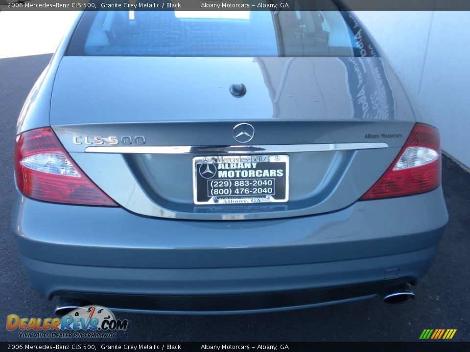 2006 Mercedes-Benz CLS 500 Granite Grey Metallic / Black Photo #4