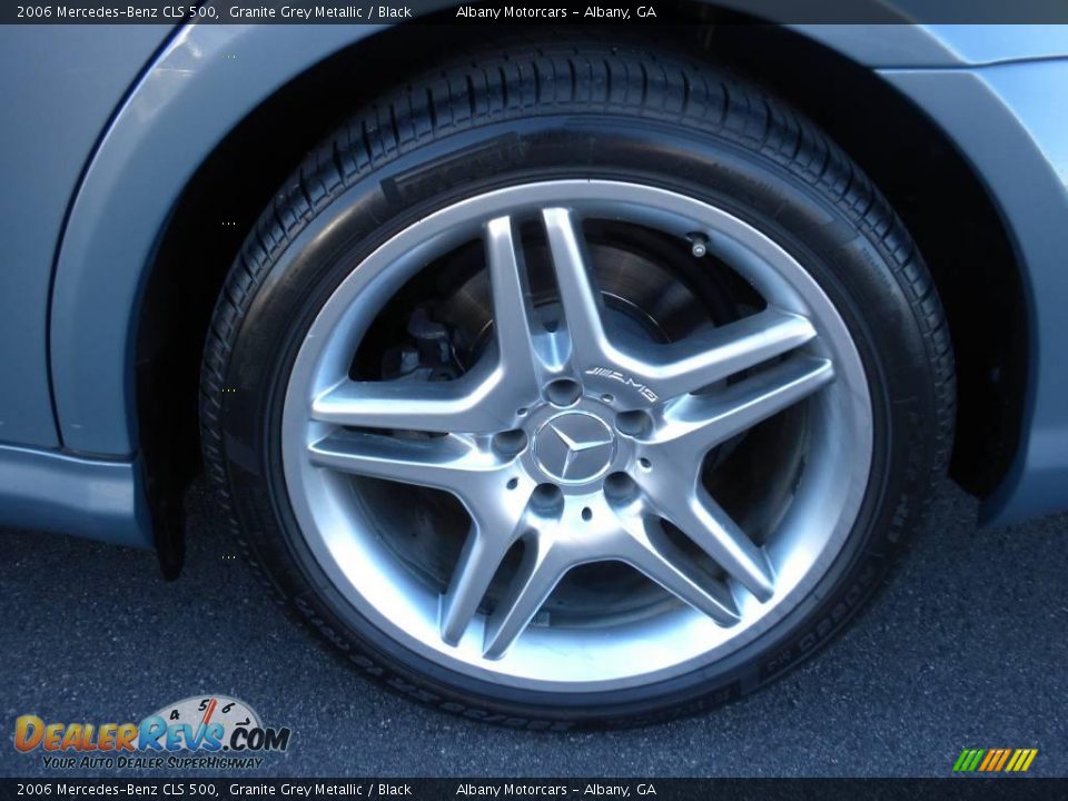 2006 Mercedes-Benz CLS 500 Granite Grey Metallic / Black Photo #6
